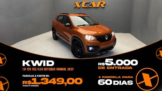 RENAULT KWID 1.0 12V SCE FLEX OUTSIDER MANUAL